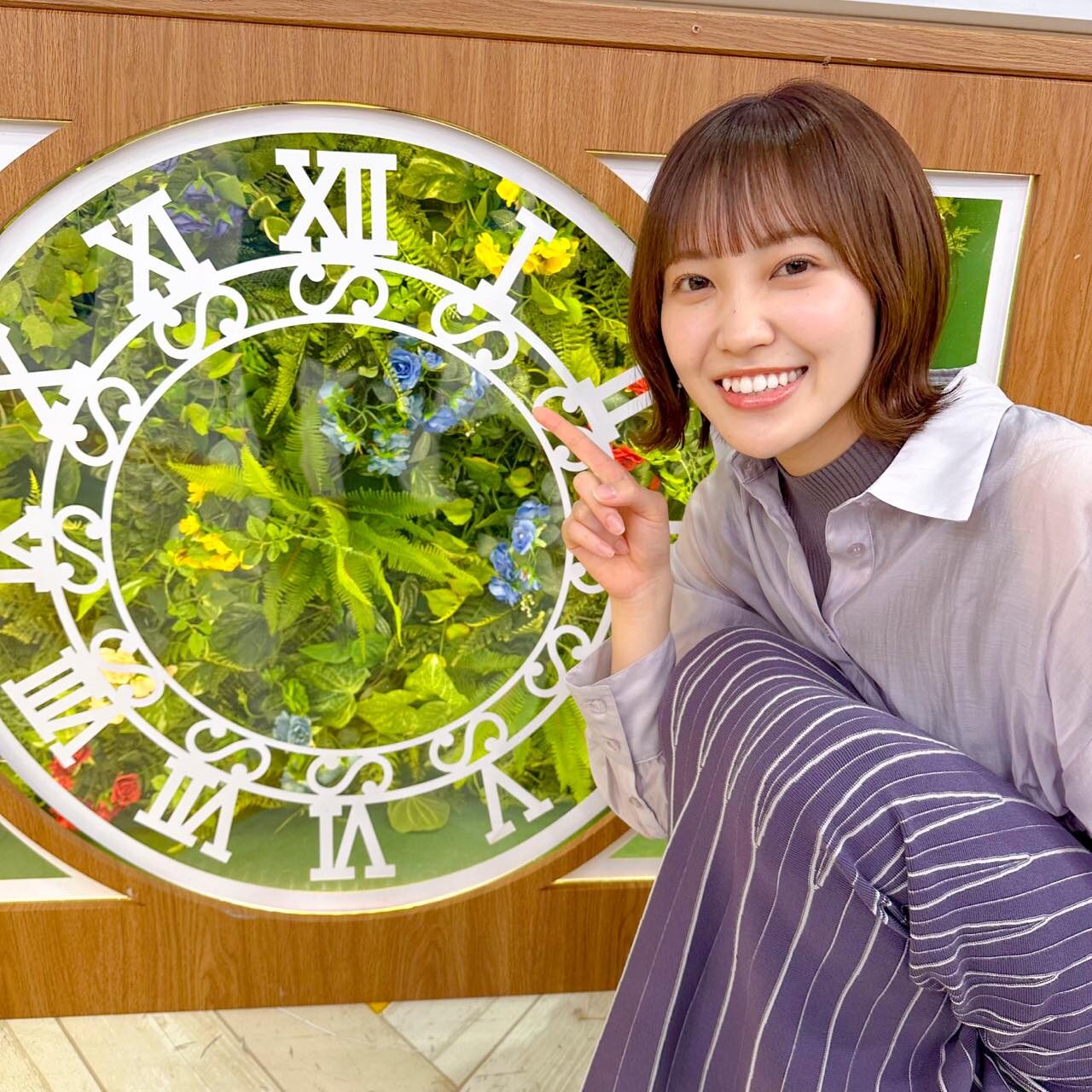 櫻坂46 松田里奈が「THE TIME,」に出演！【2023.5.18 5:20〜 TBS】